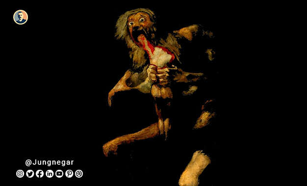 پدری که فرزندش را بلعید